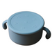 No-Spill Silicone Snack Pot & Lid - Assorted Colours