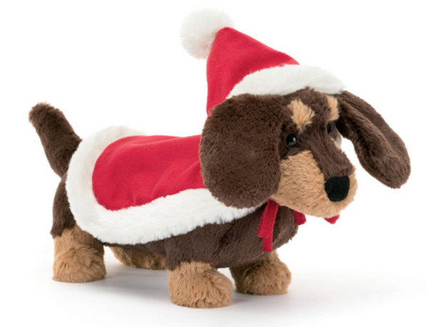 Jellycat Winter Warmer Otto Sausage Dog