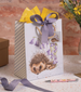 Wrendale 'Love and Hedgehugs' Hedgehog Medium Gift Bag