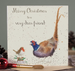 Wrendale 'Dear Friend' Christmas Card