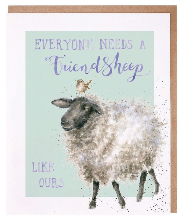 Wrendale 'Friendsheep' card