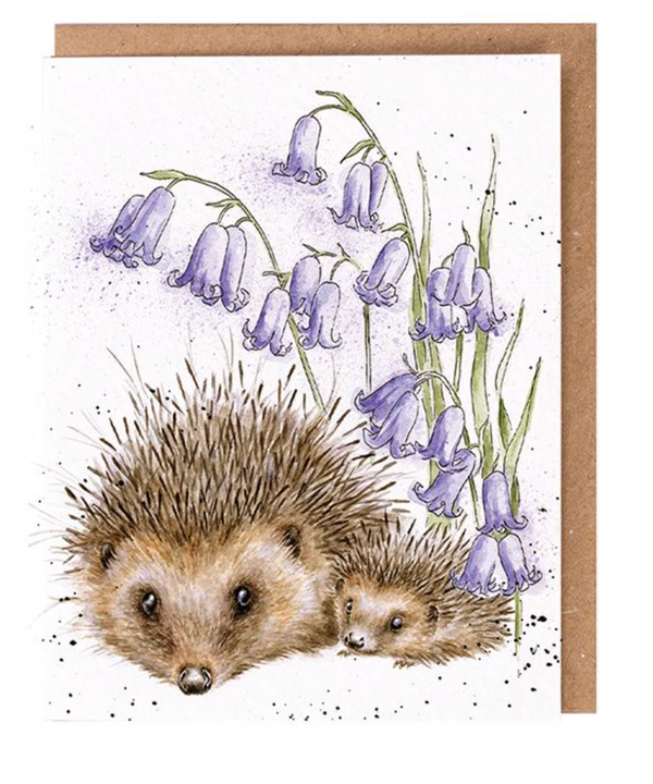 Wrendale 'Love and Hedgehugs' Seed Card