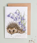 Wrendale 'Love and Hedgehugs' Seed Card