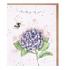 Wrendale 'Hydrangea' Thinking Of You Card