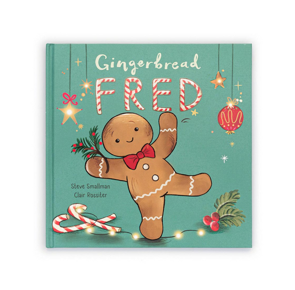 Jellycat Gingerbread Fred Book