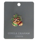 Gisela Graham Diamante/Metal Brooch