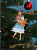Gisela Graham Blue Dress Resin Dorothy Decoration