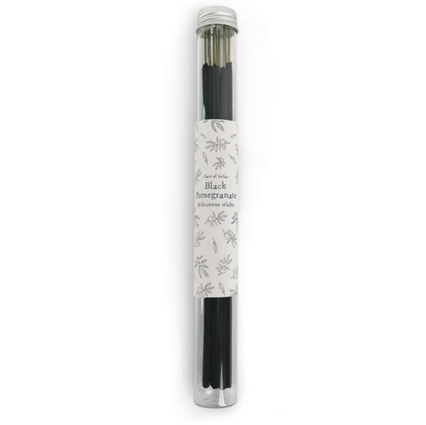 East of India Tube of Incense Sticks - Black Pomegranate