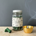 East of India Jar of Incense Cones - Lime, Basil & Mandarin
