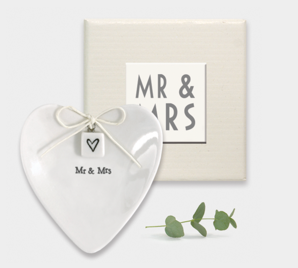 East of India Ring Dish - Mr & Mrs