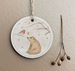 East of India Round Woodland Tag - Bear & Robin