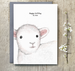 East of India Sheep card - Happy Birthday To You