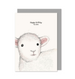 East of India Sheep card - Happy Birthday To You