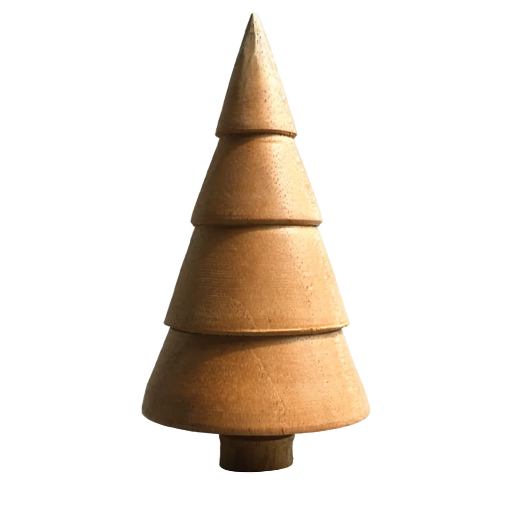East of India Turned Christmas Tree - Ridged