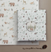 East of India Small Sheet Of Wrap - Meadow Friends