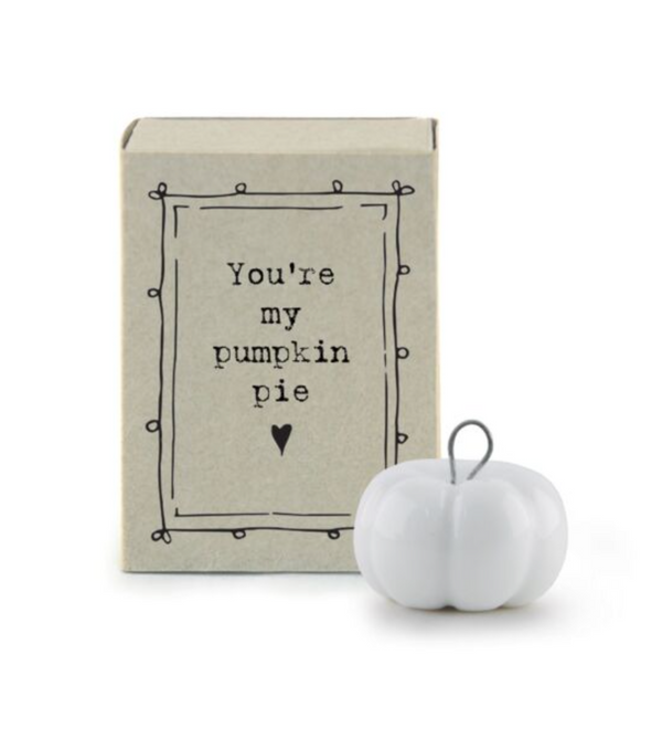 East of India Matchbox - Matchbox - Pumpkin