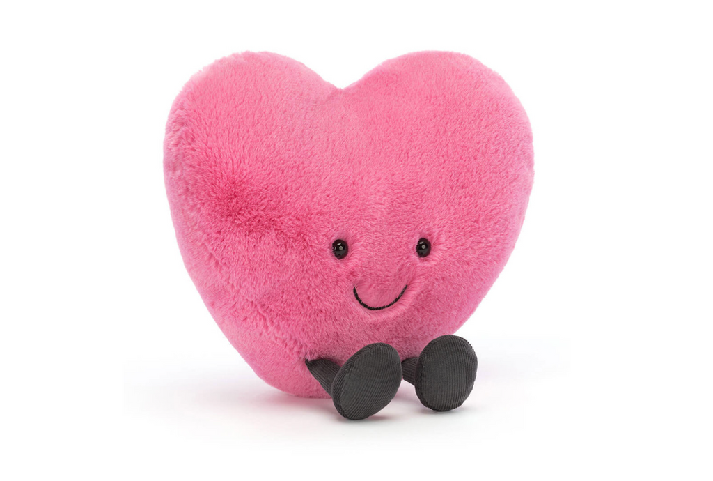 Jellycat Amuseables Hot Pink Heart