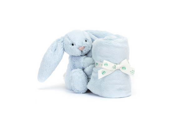 Jellycat Bashful Baby Blue Bunny Soother