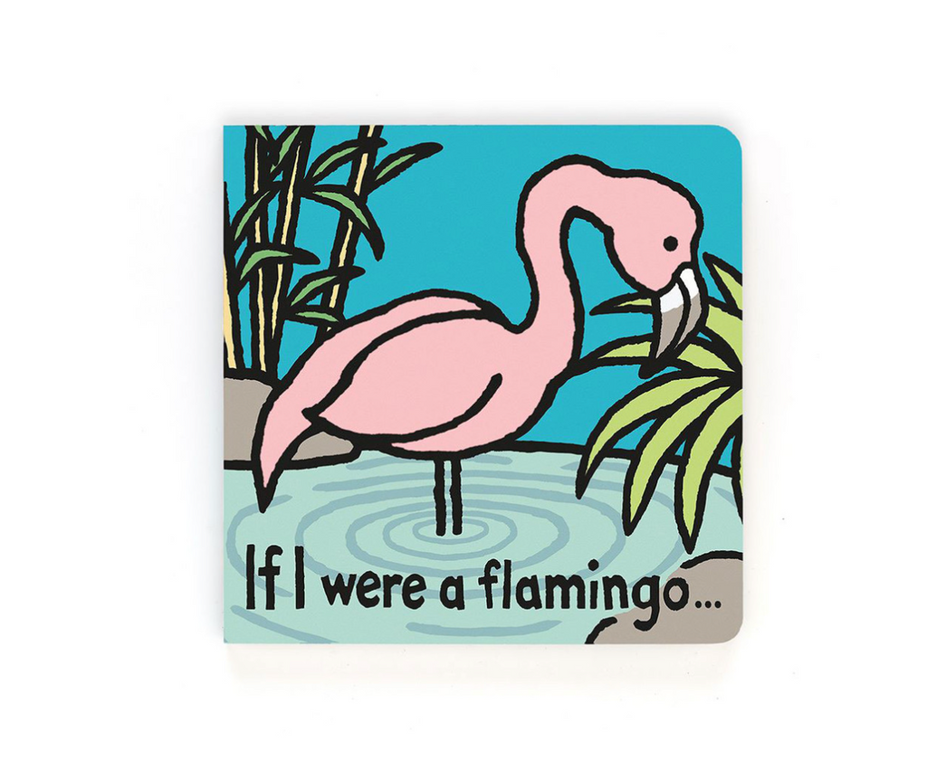 Jellycat If I Were A Flamingo Board Book