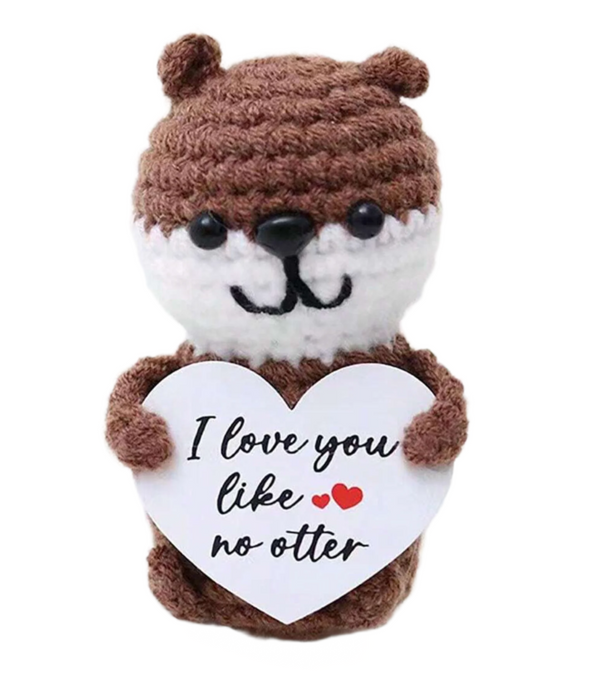 Crochet Otter - I Love You Like No Otter