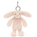 Jellycat Bashful Blush Bunny Bag Charm