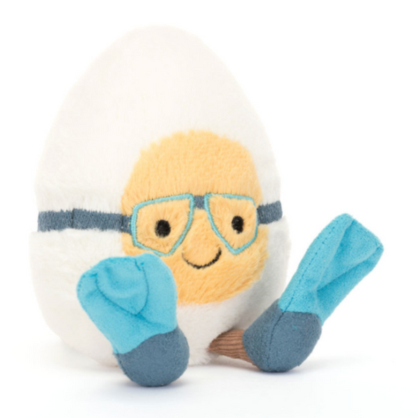 Jellycat Amuseables Boiled Egg Scuba