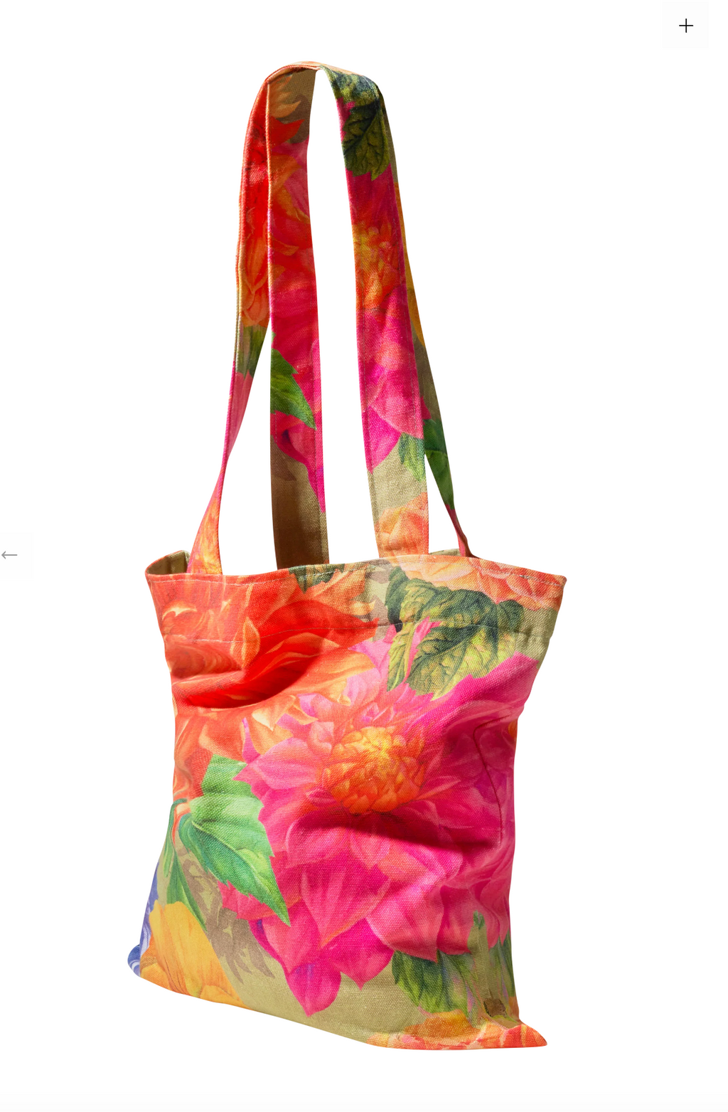 Powder Canvas Tote Bag - Bountiful Blooms