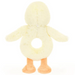 Jellycat Bashful Duckling Ring Rattle