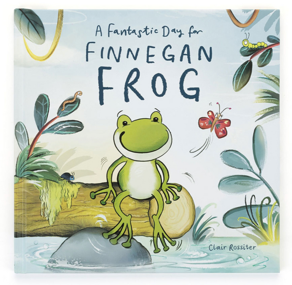 Jellycat A Fantastic Day for Finnegan Frog Book