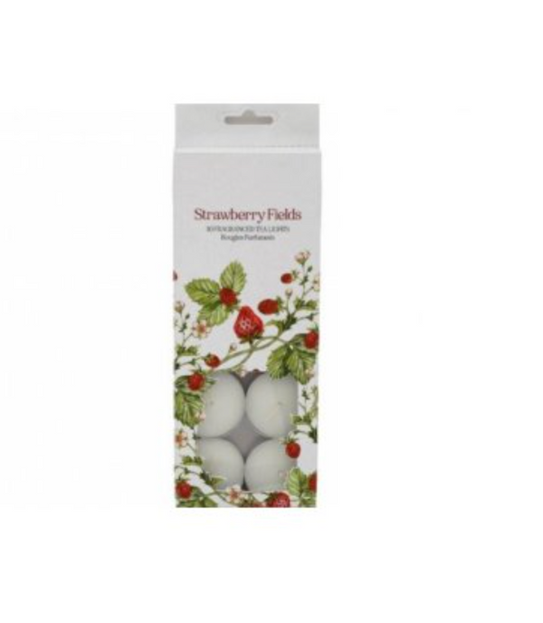 Strawberry Tealights Pack of 10