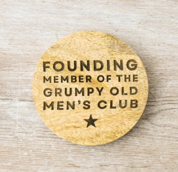 Grumpy Men Coaster