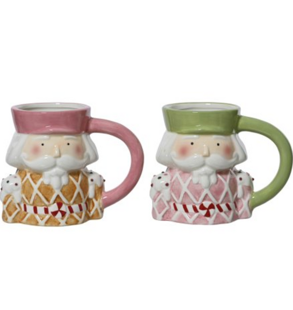 Pastel Nutcracker Mugs