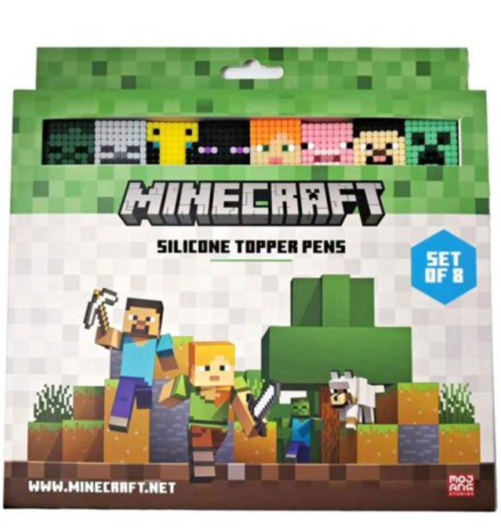 Minecraft Fine Tip Pen with Silicone Topper