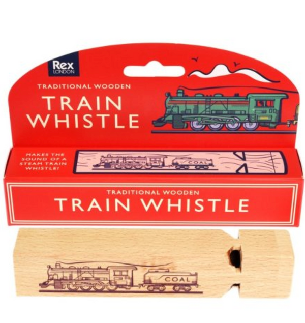 Rex London Traditional Wooden Train Whistle