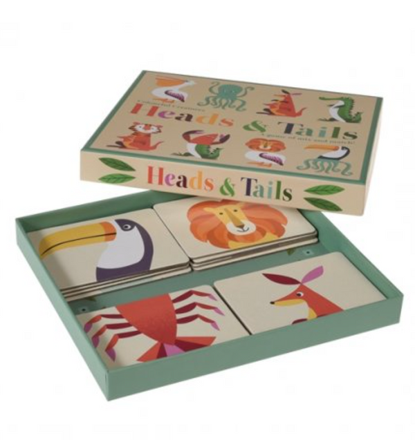 Colourful Creatures Heads and Tails Game