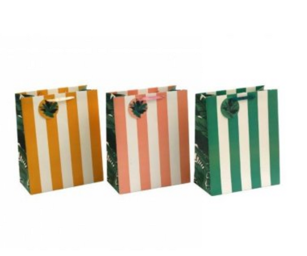 Small Cabana Stripped Gift Bag