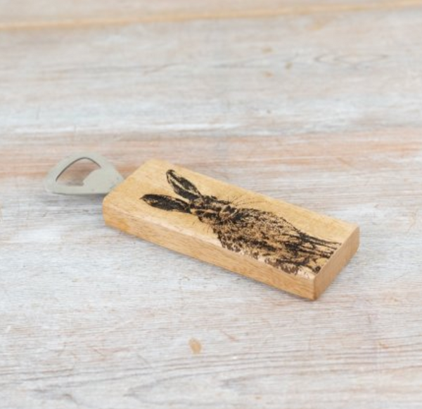 Rabbit Wooden Bottle Opener