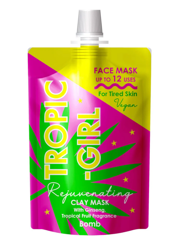 Bomb Cosmetics Tropic Girl Rejuvenating Clay Mask for Tired Skin