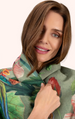 Powder Lux Scarf - Botanical Bouquet, Sage