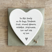 East of India Porcelain Coaster - In This Family We Do Hugs