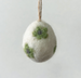 East of India Felted Daisy Egg - Green