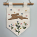 East of India Springtime Banner - Bunny