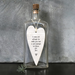 East of India Porcelain Long Heart - May Not Always Be With You