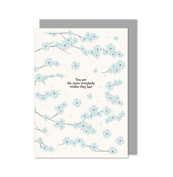 East of India Blossom Card - Mum