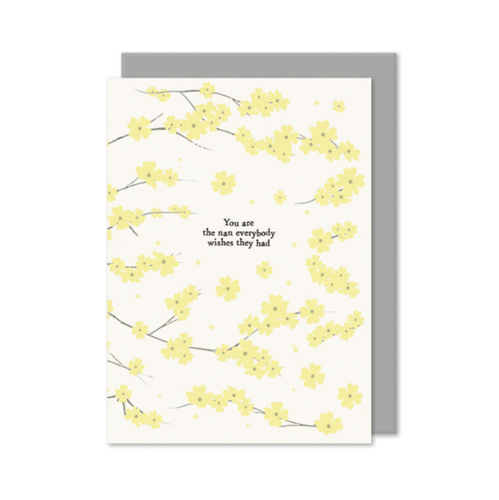 East of India Blossom Card - Nan