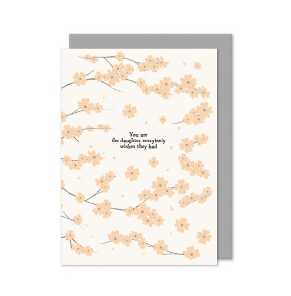 East of India Blossom Card - Daughter