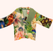 Powder Mid-Length Kimono - Botanical Bouque, Sage (Copy)