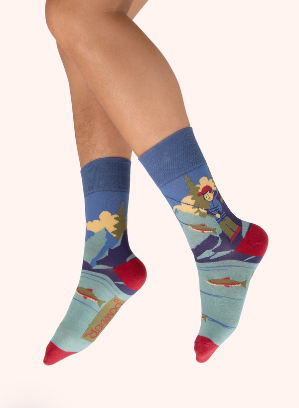 Powder Men's Socks - Fisherman
