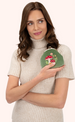 Powder Velvet Coin Purse - Toadstools