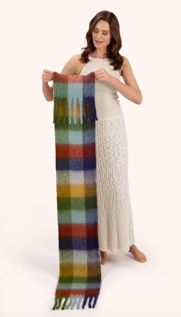Powder Molly Cosy Scarf - Navy Mix